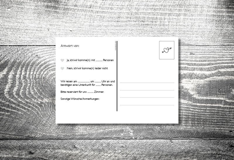 kartlerei karten drucken einladungskarten hochzeit antwortkarten - Hochzeitskarten Set – Alles muss perfekt sein!